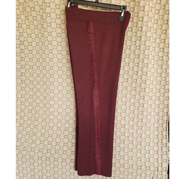Nike Women's Petite Jogging Lounge Pants Burgundy Small - Picture 4 of 6